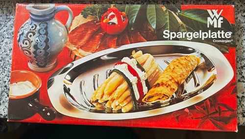Wmf spargelplatte cromargan - wmf,