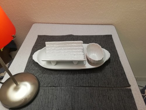 Piece porcelain asparagus - 3,