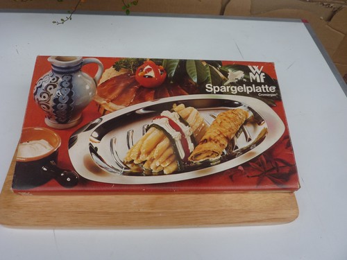 Wmf spargelplatte cromargan - spargelplatte,