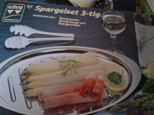 Spargel set neu - spargel, set,