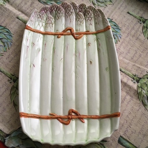 Spargel servierplatte für - ,